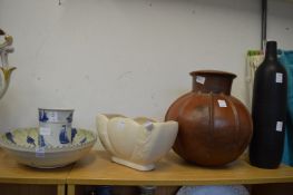 Decorative jardinieres, lamp bases etc.