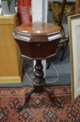 A good Regency rosewood teapoy.