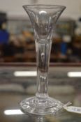 A Georgian wine glass.
