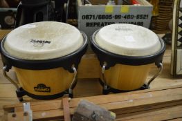 Bongo drums.