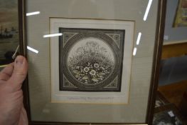 A box of prints etc.