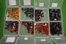 A good collection of colourful stones.