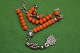 A set of worry beads.