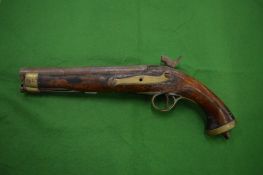 A percussion pistol (faults).