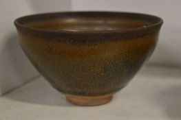 A Chinese hare's fur bowl.