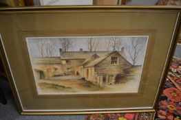 Annette Johnson, Waiting for the Tide, limited edition colour print and three other pictures.