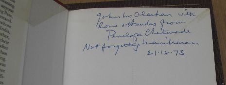 [SIGNED] CHETWODE (Penelope) Kulu. The End of the Habitable World, 8vo, d.w., L., 1972/ SIGNED &