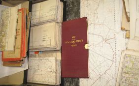 MAPS, mostly U.K, O.S. maps (Q).