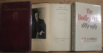 [1890's] Jackson Holbrook. The Eighteen Nineties. Grant Richards 1913, 1st Edn., org. cloth; May