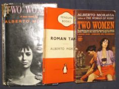 [SIGNED etc.] MORAVIA (Alberto) Two Women, Translated from the Italian by Angus Davidson, SIGNED