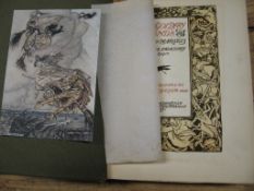 RACKHAM (Arthur) illustrator: The Ingoldsby Legends of Mirth and Marvel, Dent 1907, 1st Edn. thus