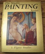 The Studio Painting Series. Vols 1-4, Four volumes each with 8 mounted colour plates, publ. The