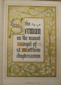 JONES (Owen) The Sermon on the Mount. Longman & Co., 1845, illuminated in colours and gold