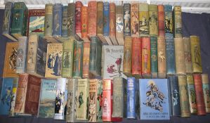 BOYS' ADVENTURES / PICTORIAL CLOTH BINDINGS, various authors incl. Henty, Ballantyne et al (Q).