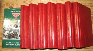 [MOTORING / CARS] ALVIS, 7 vols of Bulletins, & a book (8).