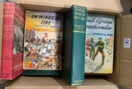 [AFRICA] coll'n of novels etc. by the South African journalist and author LAWRENCE G. GREEN (15).