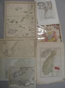 [MAPS] group of 7 maps covering Europe and Scandinavia (7).