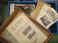 [STEAM ENGINES] collection of various periodicals, incl. vols of 