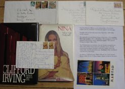 [SCANDAL & HOAX / HOWARD HUGHES] VAN PALLANDT (Nina, actress in 