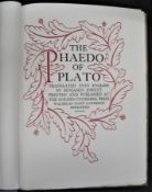 GILL (Eric) The Phaedo of Plato, publ. Golden Cockerel Press, 1930, No. 84/500 copies, spine faded.