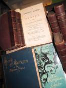 MISC. LIT., small q. some leatherbound (Q).