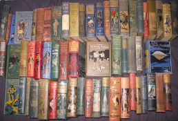 BOYS' ADVENTURES / PICTORIAL CLOTH BINDINGS, coll'n various authors, etc. (Q).