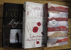 [SIGNED] FAULKS (Sebastian) Engeleby, London: Hutchinson, (2007) FIRST EDITION. SIGNED by the author