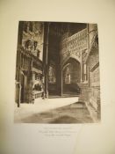 [PHOTOGRAPHS] RICE (William) photographer, Westminster Abbey...in Photogravure, portfolio with