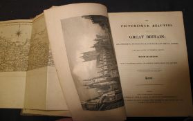 [KENT] VIRTUE (G., publisher:) Picturesque Beauties of...Kent, 4to, folding map & 126 engr.