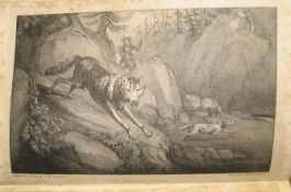 LLOYD (L.) Field Sports of the North of Europe, 2 vols, 8vo, 15 plates, maps, half calf, L., 1830 (