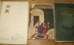 [OSLO ROWING CLUB] ca. 1925 folio brochure celebrating the new club & boathouse, renamed the 