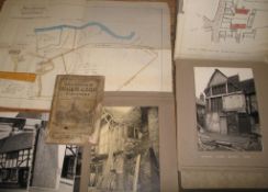 [GODALMING] a quarto photo album, ca. 1949/50 showing Church St. before reconstruction, incl. 2