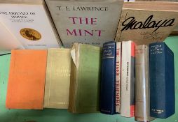 TRAVEL etc., incl. Naval Intelligence Division Handbook for Palestine & Transjordan (loose map