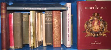 [LONDON] q. of books, LONDON topography & history (1 box).