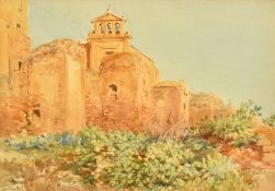 John Varley (19th Century), a group of three watercolours of Italian views, all signed, all around