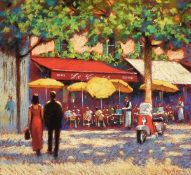 Tony Rome (20th Century), 'The Colours of France', pastel, signed, 20