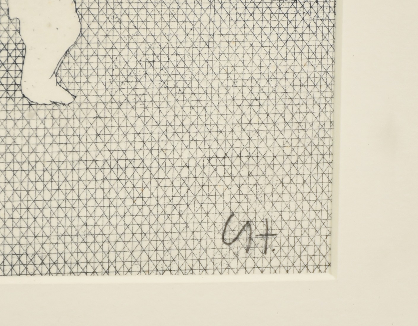 David Hockney (b. 1937), 'Home (1969)', etching, Goldmark Gallery label verso, 17.75" x 12.25" (45 x - Image 3 of 5