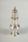 A GEORGE II SILVER PEPPERETTE. London 1736.