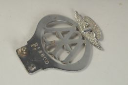 AN A A RHODESIAN CAR MASCOT, No.R 18800