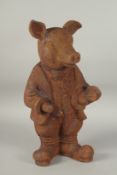 A CAST IRON BEATRIX POTTER FIGURE 
