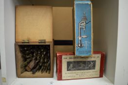 Letter punches and other items.