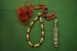 Decorative necklace etc.