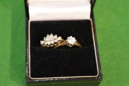 Two decorative rings.