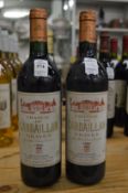 Chateau de Cardaillan 1994, two bottles.