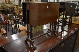 An Edwardian mahogany Sutherland table.