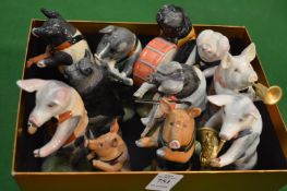 A Beswick pig band.
