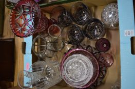 Decorative glassware.