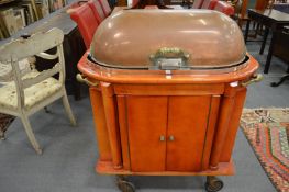 An unusual hotel food trolley.