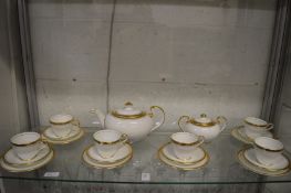 An Aynsley Elizabeth tea service.