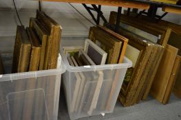 A quantity of various oil paintings.